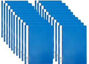 Skoroszyt twardy A4 niebieski BIURFOL 20 sztuk