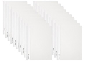 Skoroszyt twardy A4 biały BIURFOL 20 sztuk