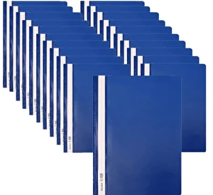 Skoroszyt twardy A4 granatowy BIURFOL 20 sztuk