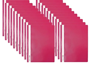 Skoroszyt twardy A4 różowy BIURFOL 20 sztuk