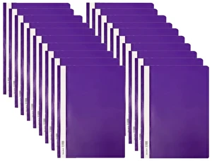 Skoroszyt twardy A4 fioletowy BIURFOL 20 sztuk