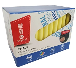 Kreda kolorowa tablicowa 100 szt. MEMOBE