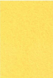 Filc dekoracyjny 1 szt A4 żółty
