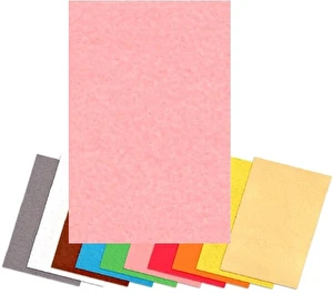 Filc dekoracyjny 1szt A4 j.różowy