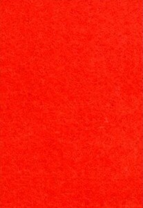 Filc dekoracyjny 1 szt A4 czerwony
