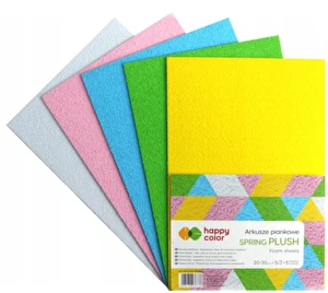 Arkusze piankowe Happy Color A4 5 mix Spring