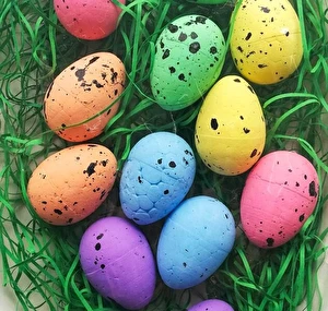 Jajka styropianowe nakrapiane 12szt.