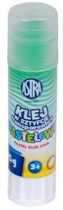 Klej szkolny ASTRA transparentny pastelowy 15g