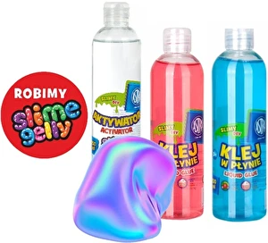 Zestaw kreatywny Slime Astra niebiesko-różowy