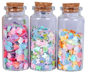 Confetti buteleczki szklane 3x10g Słoneczny dzień