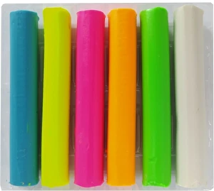 Plastelina Astra Fluorescencyjna 6 kolorów