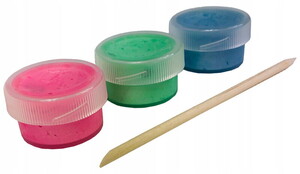 Masa Porcelanowa Astra z farbami perłowymi 3 kol.