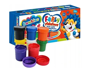 Farby plakatowe BAMBINO 8 kol 20ml