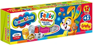 Farby plakatowe BAMBINO 12kol 20ml + 1 kolor gratis