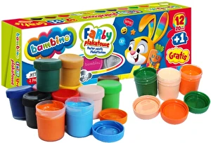 Farby plakatowe BAMBINO 12kol 20ml + 1 kolor gratis