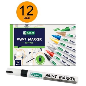 Marker olejowy D.Rect SP-101 czarny