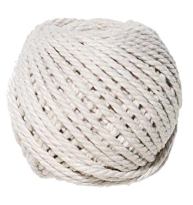 Sznurek bawełniany biały 3mm x 20m