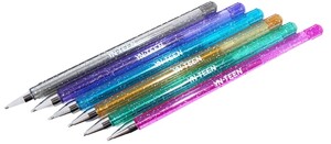 Długopisy żelowe Metallic YN Teen 6 sztuk