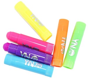 Farby plakatowe w sztyfcie Neon 6 sztuk