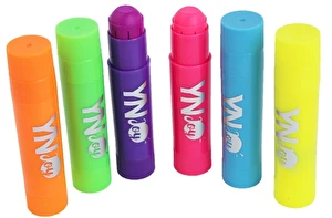 Farby plakatowe w sztyfcie Neon 6 sztuk