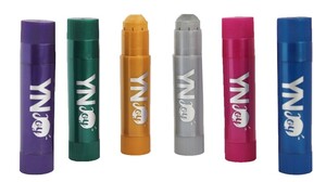 Farby plakatowe w sztyfcie Metallic 6 sztuk