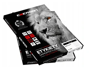Etykiety samoprzylepne A4 EMERSON 70x37 (podział 24 szt) 100 ark