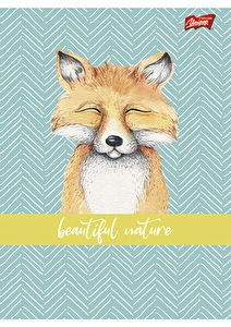 Zeszyt laminowany A5 32k szeroka linia Unipap Girls