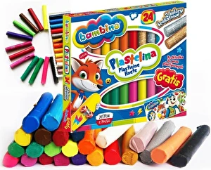 Plastelina BAMBINO 24 kolory