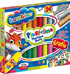 Plastelina BAMBINO 24 kolory