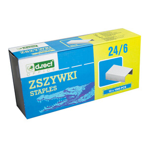 Zszywki 24/6 1000szt