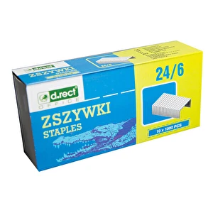 Zszywki 24/6 1000szt