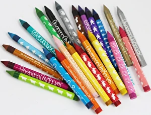 Kredki świecowe BAMBINO 24 kolorowe glinka kaolinowa