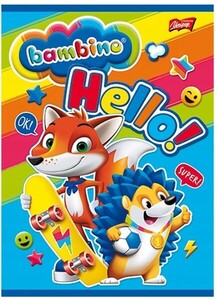 Zeszyt A5 16 kratka Bambino