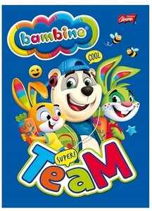 Zeszyt A5 16 linia dwukolorowa Bambino