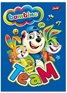 Zeszyt A5 16 linia dwukolorowa Bambino