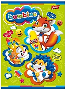 Zeszyt A5 16 linia dwukolorowa Bambino