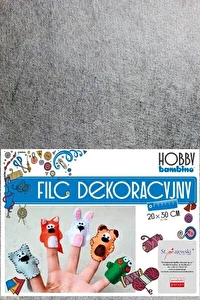 Filc dekoracyjny MIX kolorów 10 arkuszy BAMBINO