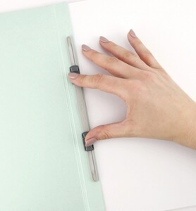 Teczka skoroszytowa ZERO MAX Zielona pastelowa