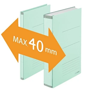 Teczka skoroszytowa ZERO MAX Zielona pastelowa