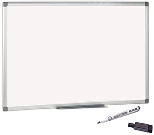 Tablica suchościeralna magnetyczna 60x90 w aluminiowej ramie Memobe