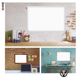 Tablica suchościeralna magnetyczna 60x90 w aluminiowej ramie Memobe