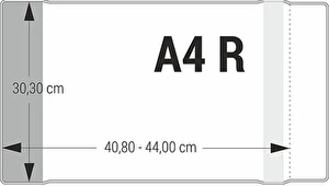 Okładka na zeszyt regulowana A4 R BIURFOL 1 szt