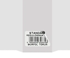 Okładka A4 regulowana 30,3x40,8-44 BIURFOL 1 szt Bezbarwna