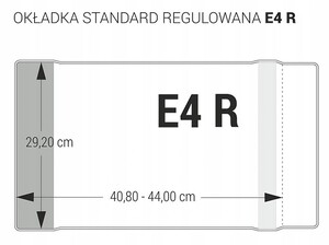 Okładka regulowane E4 BIURFOL