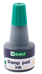 Tusz do pieczątek D.Rect 30 ml zielony