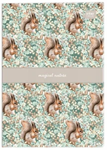 Zeszyt A4/96k gładki Interdruk w miękkiej oprawie