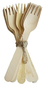 Widelce drewniane Eco 160mm 100 sztuk