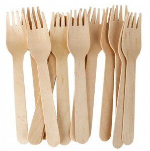 Widelce drewniane Eco 160mm 100 sztuk