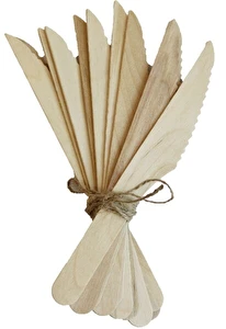 Nóż drewniany jednorazowy Eco 165 mm 100 szt