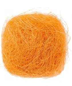 Sizal dekoracyjny pomarańczowy 30g